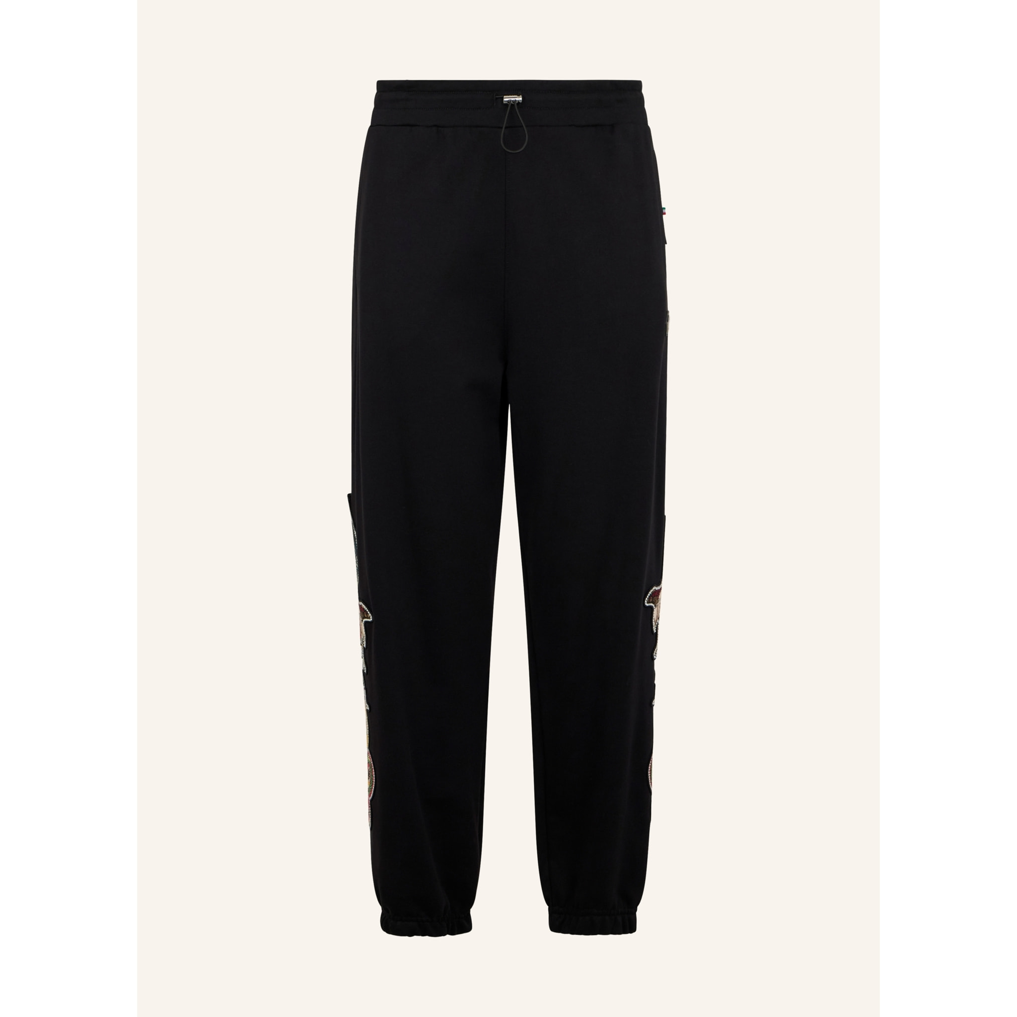 PHILIPP PLEIN Jogging Pants Tattoo Patches