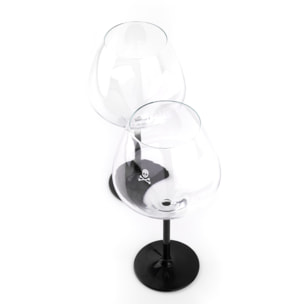 Juego de 6 copas gin calavera de 720ml en cristal scalpers home