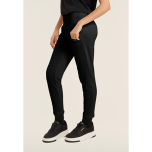 Pantaloni Sportivi Cropped con risvolto e strass FREDDY