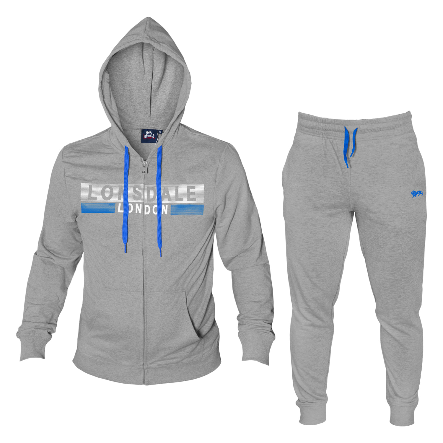 Tuta Uomo LONSDALE Cotone Leggero Primavera Full Zip