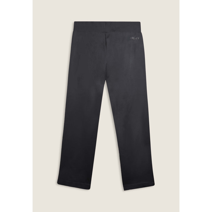 Pantaloni sportivi con gamba dritta e dettagli luminosi