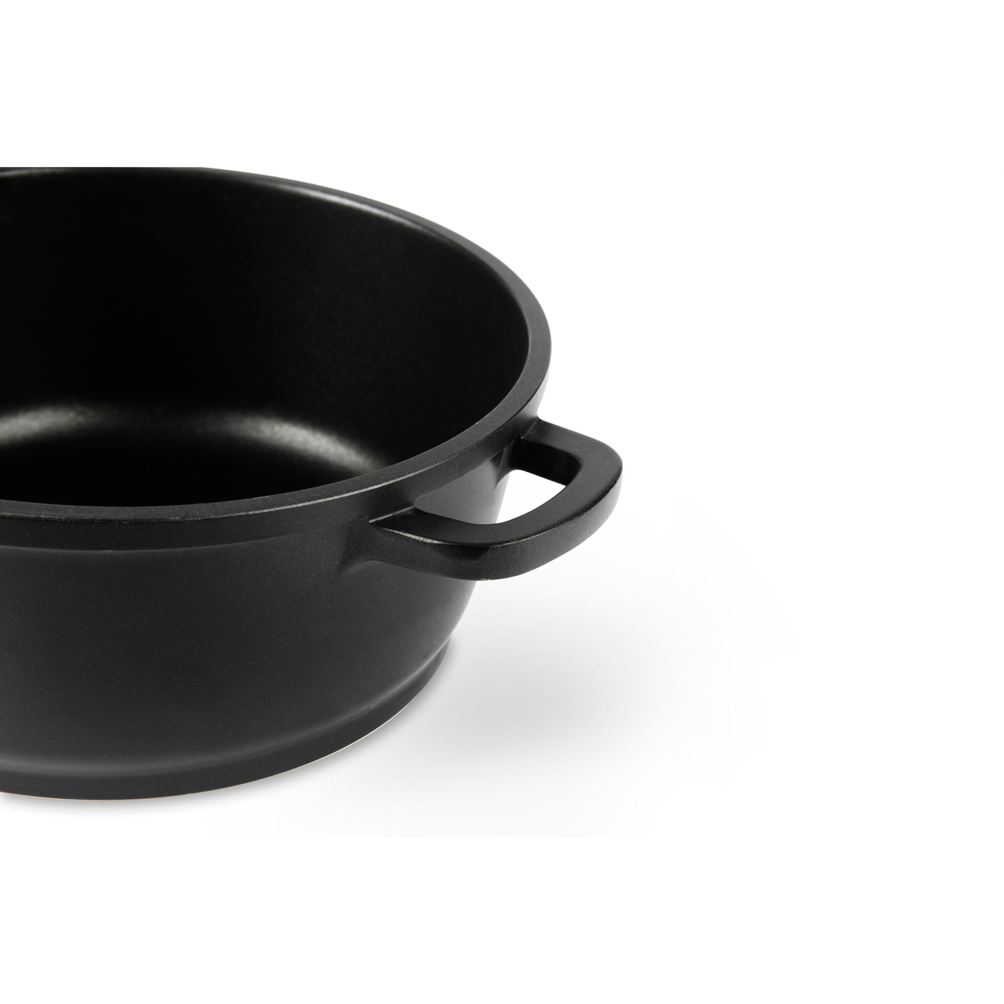 Casseruola 20 cm con Manici Excelsa – Soul Cook, Alluminio Nero