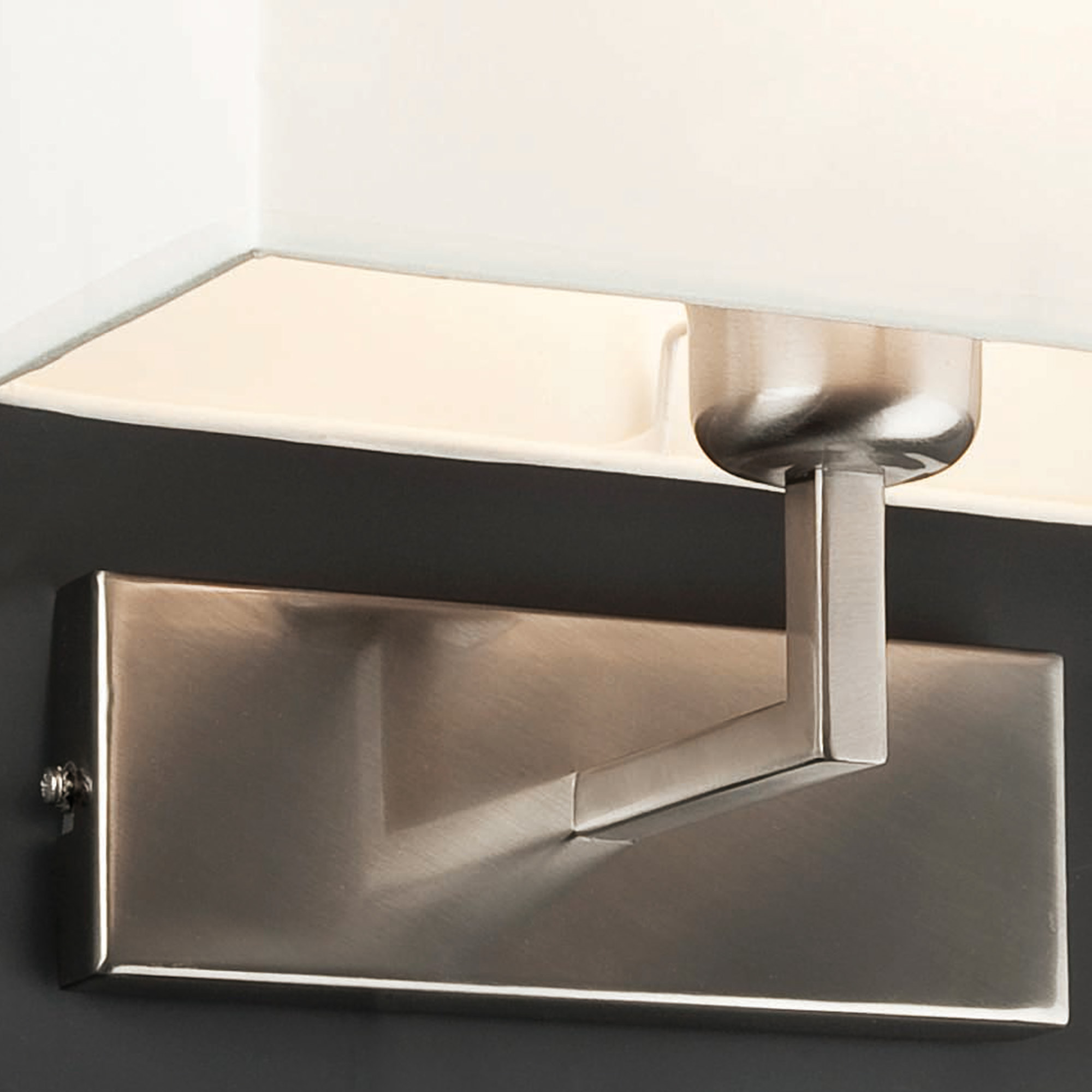 RODA Lampe applique nickel mat