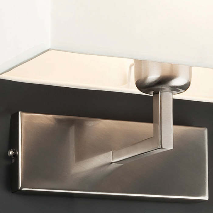 RODA Lampe applique nickel mat