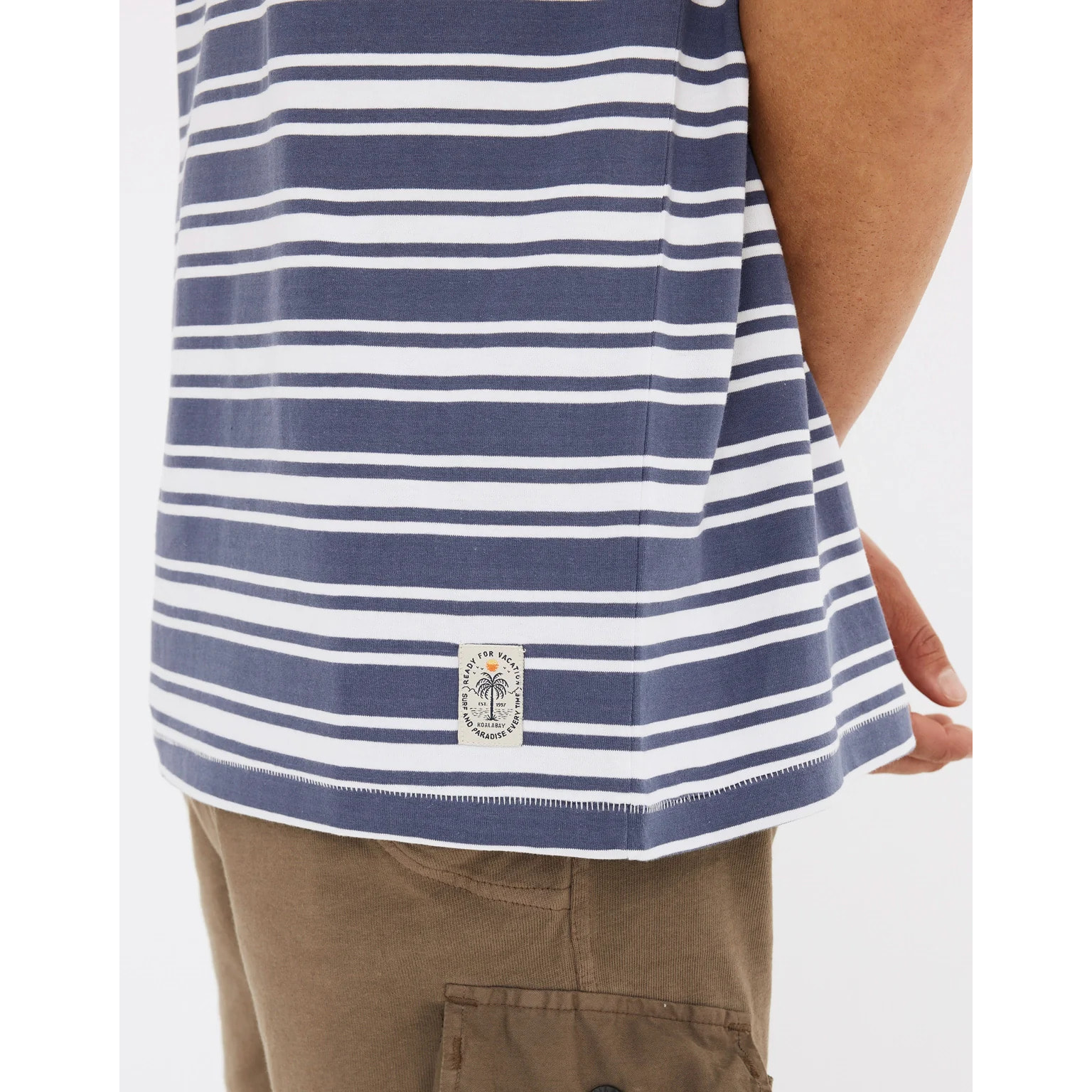 Camiseta Manga Corta Rayas - Hari