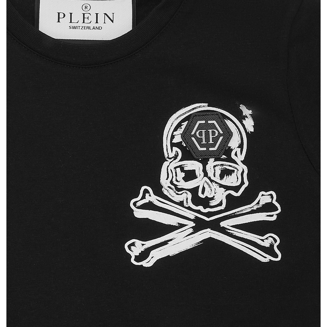 PHILIPP PLEIN Camiseta Cuello Redondo Ss SKULL