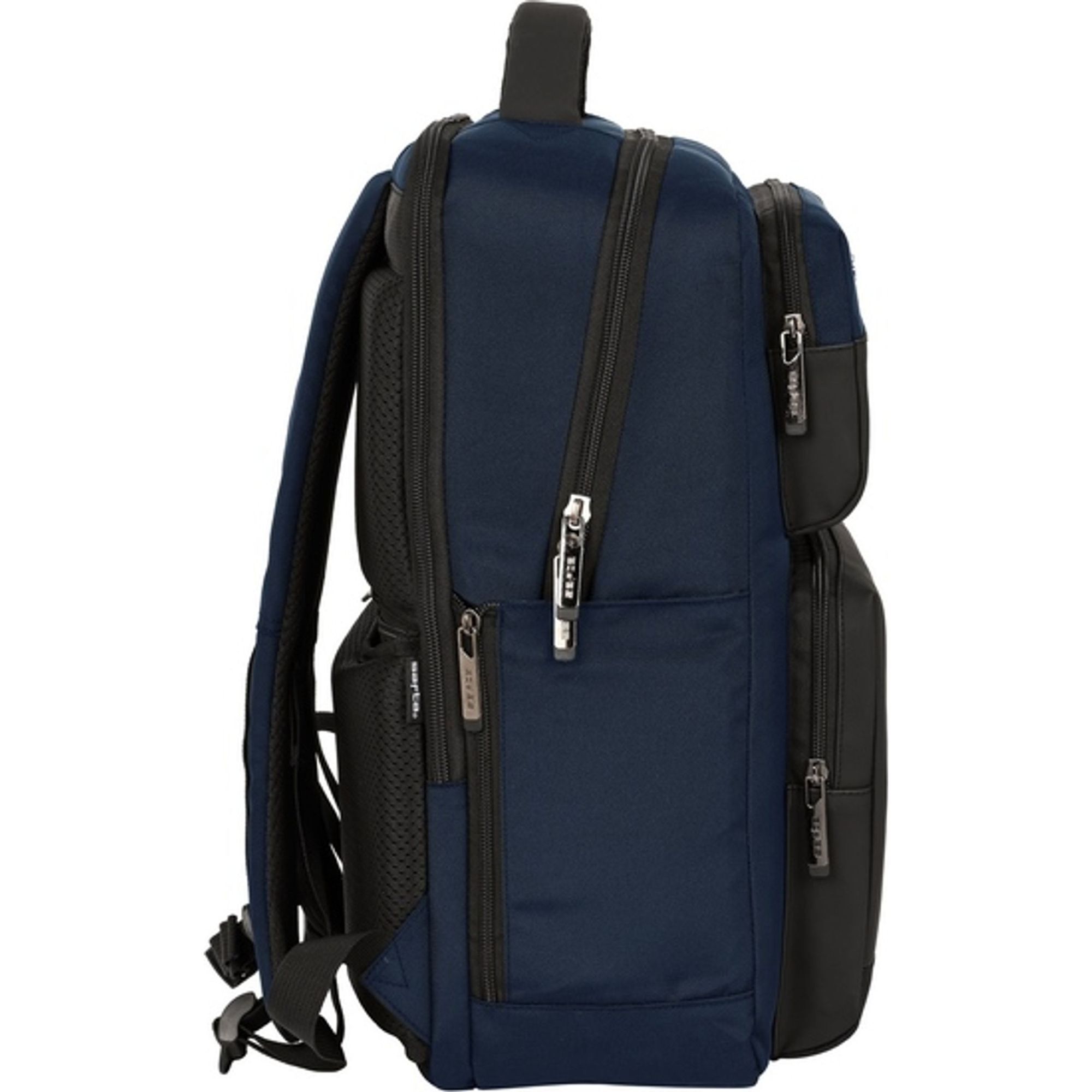 Mochila 2 bolsillos portatil 15,6+usb safta business "dark blue"
