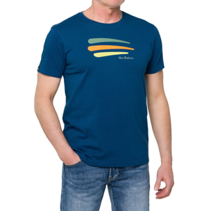 T-shirt BALIAN 100% cotone blu chiaro