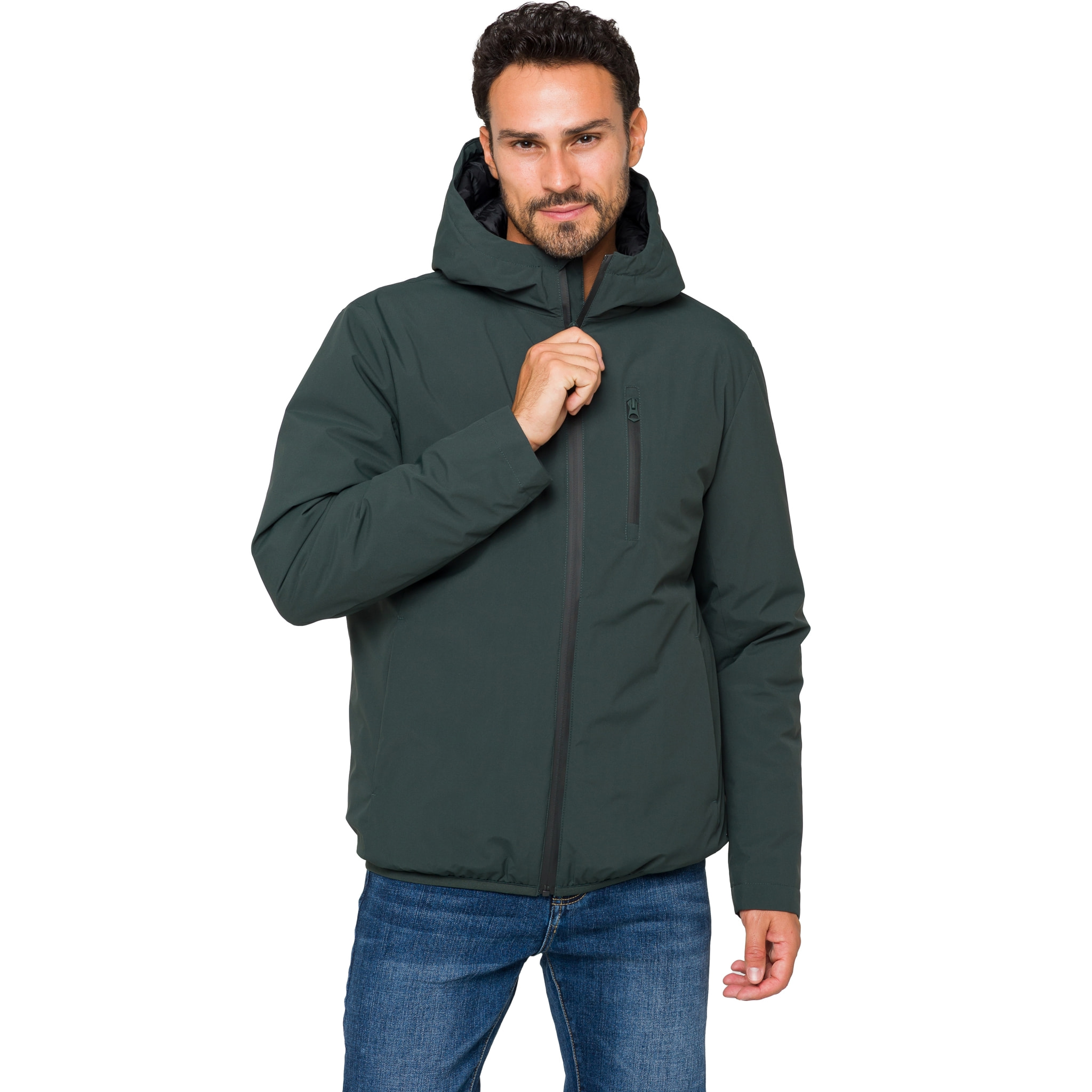 Chaqueta Hot Buttered térmica impermeable Havelok verde