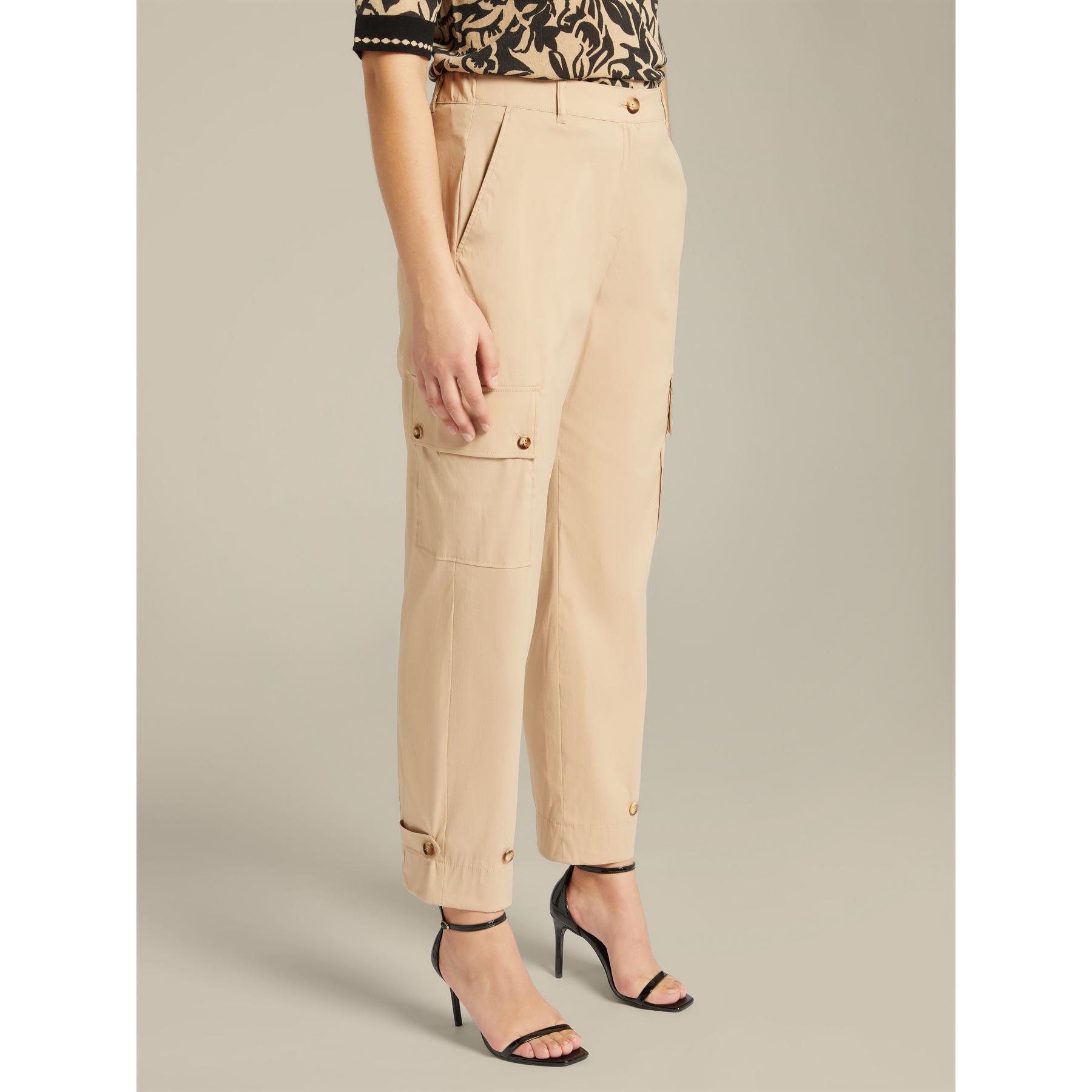 Elena Mirò - Pantalones cargo - Beige