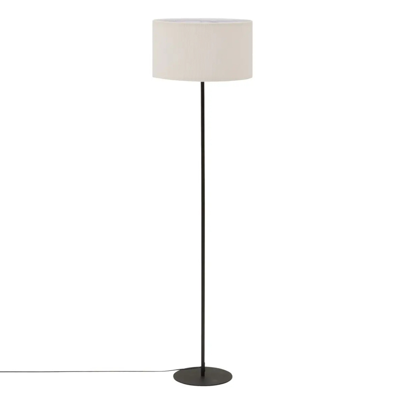 Pied de lampadaire Galia H.133cm noir