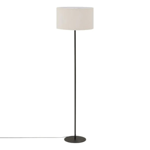 Pied de lampadaire Galia H.133cm noir