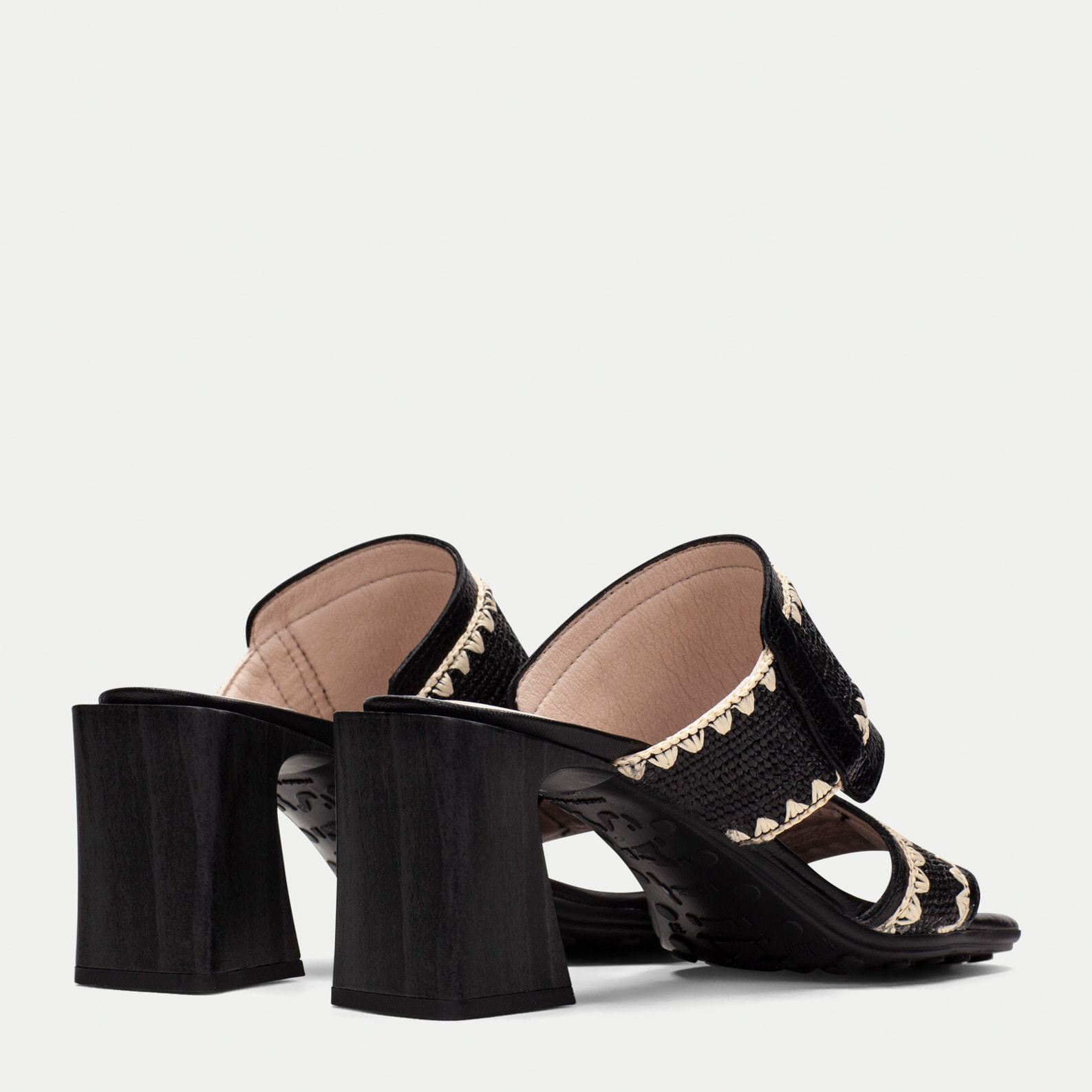 Sandalia Miami Negro 5 cm