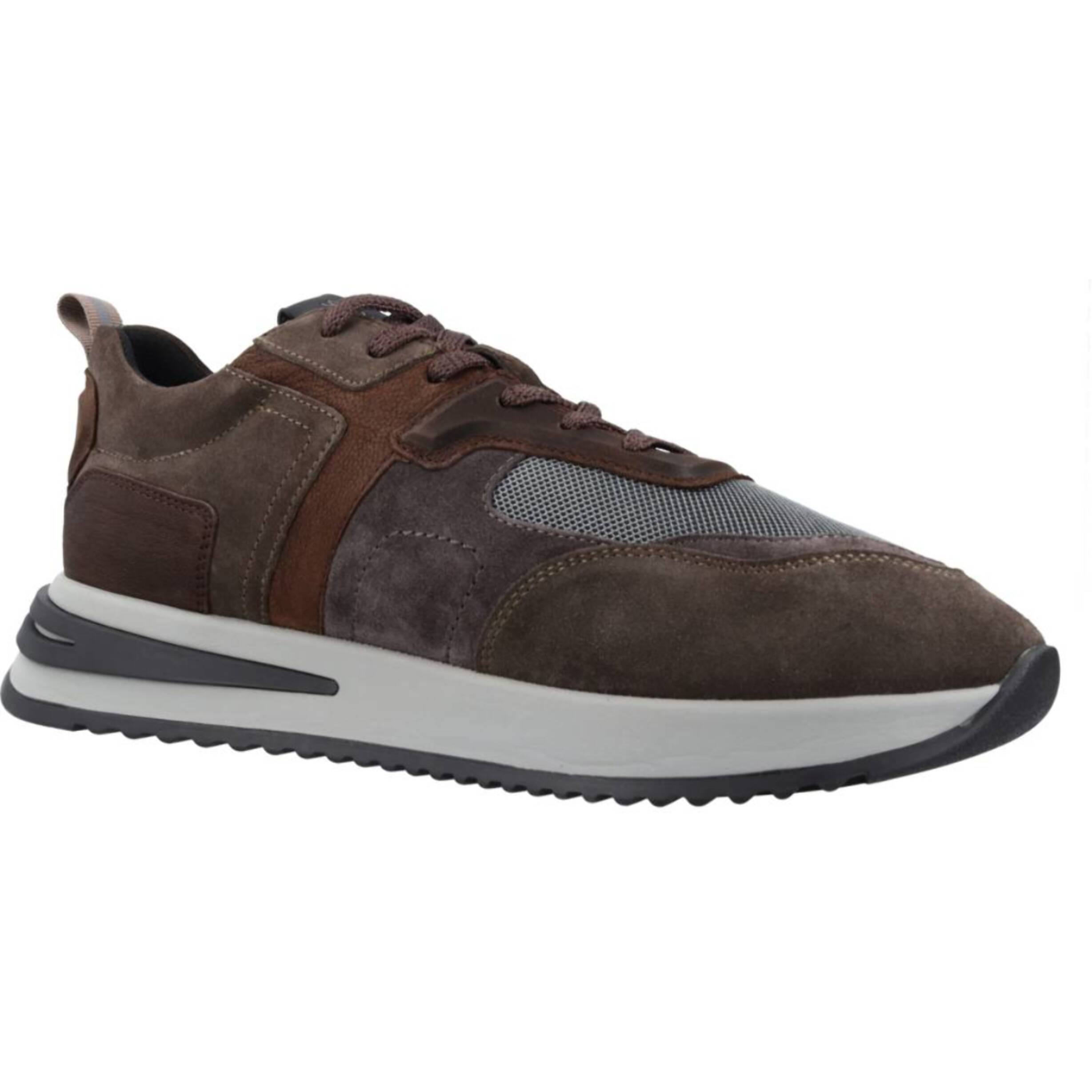 Sneakers de  Hombre de la marca STONEFLY  modelo FLY 2 VELOUR/GOAT/TEXTILE Brown