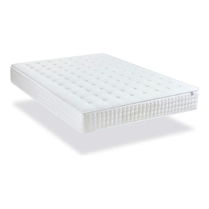 Ensemble Matelas Memoire de forme Chatelet avec sommier en bois