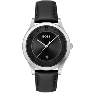 Reloj Boss 1513984 Hombre Analogico Cuarzo con Correa de Cuero