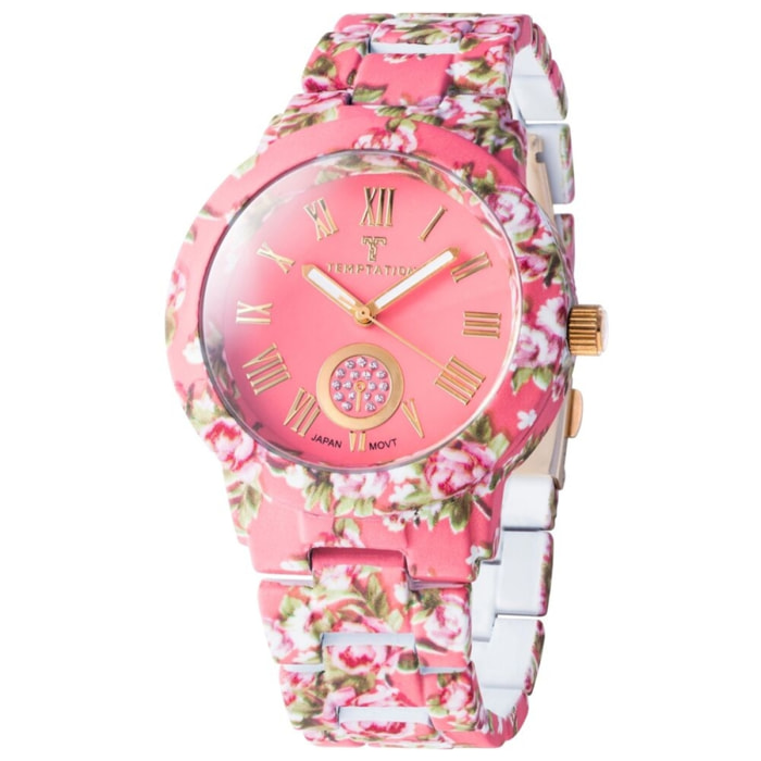 Reloj Temptation TEA-2015-01 Mujer Analogico Cuarzo con Correa de Acero