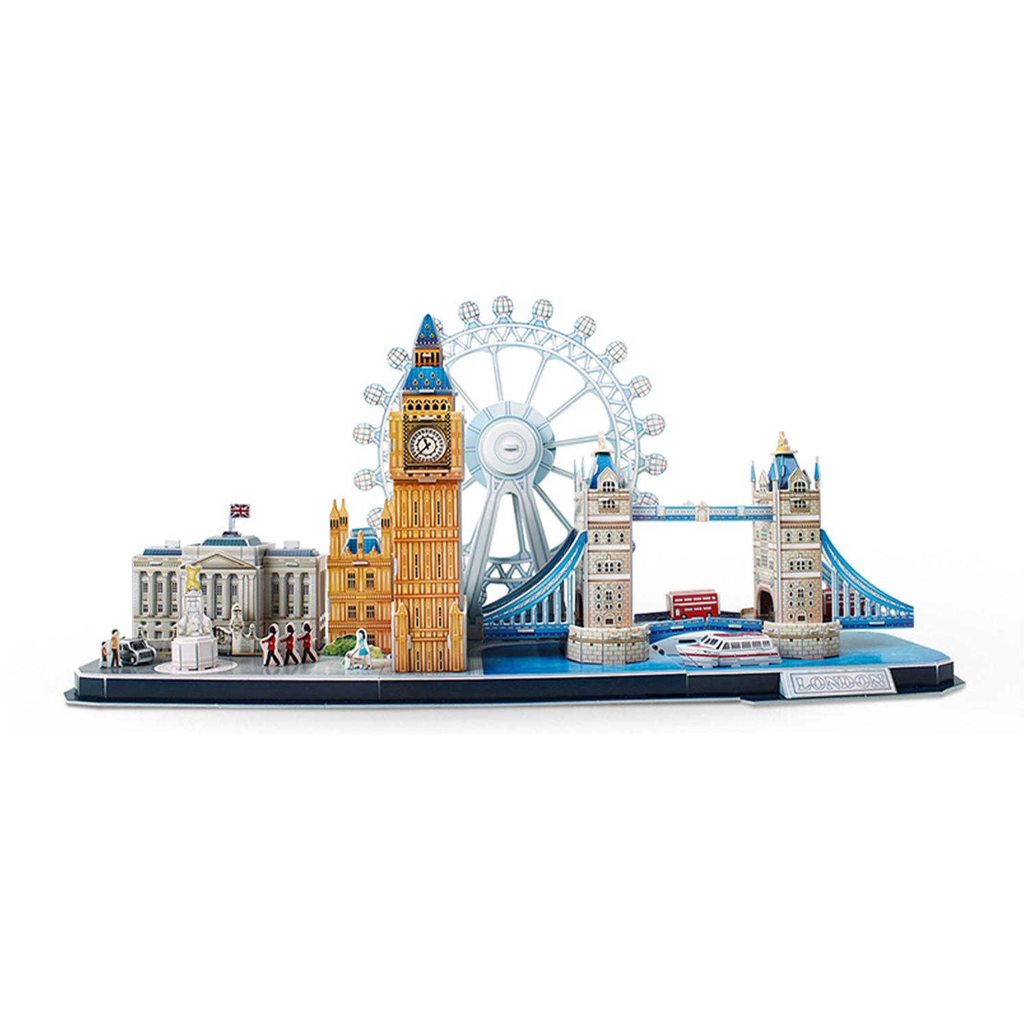 Puzzle 3D Londres 58,6x22x44 cm.