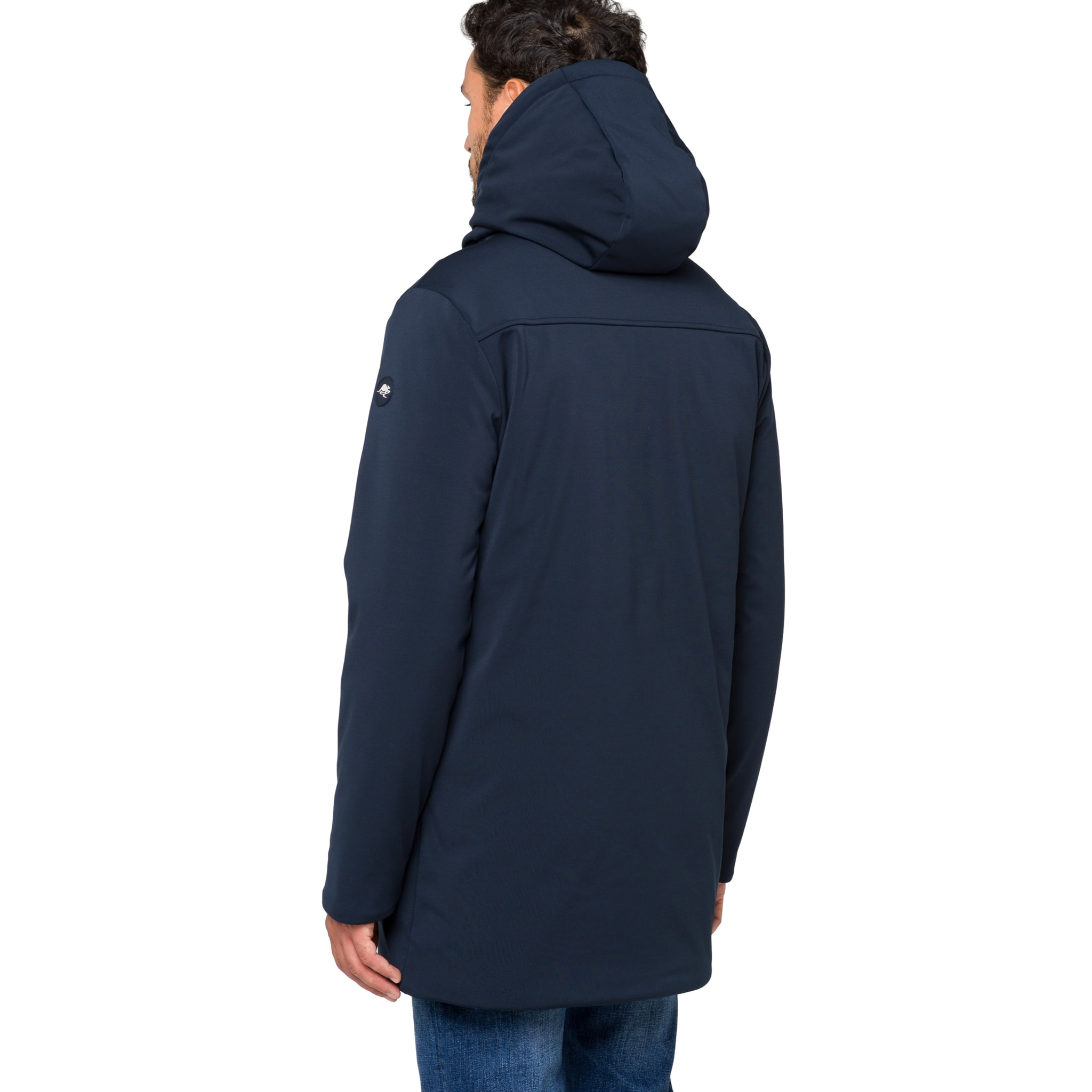 Chaqueta Hot Buttered térmica impermeable Khangar azul marino