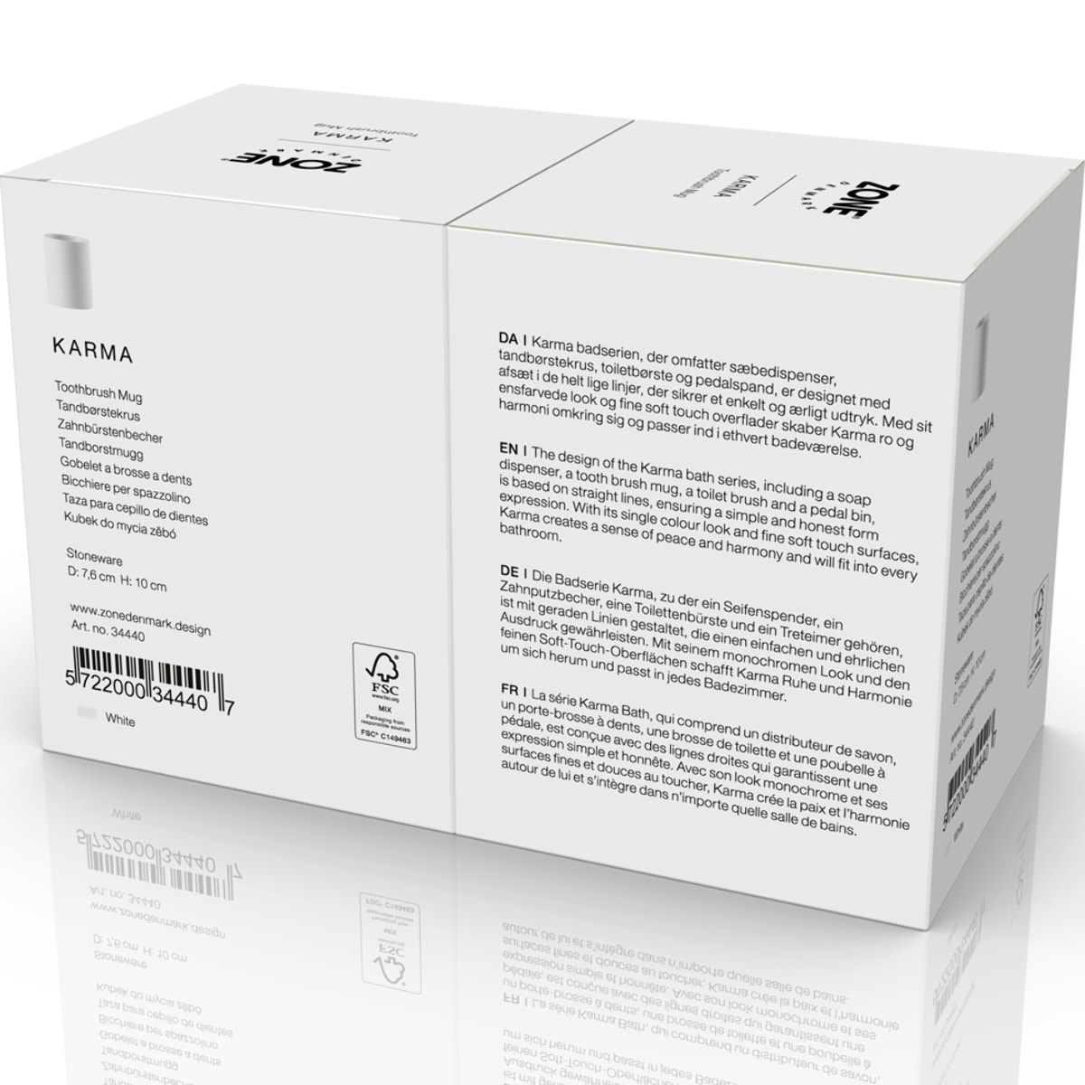 Gobelet pour brosse à dents Karma