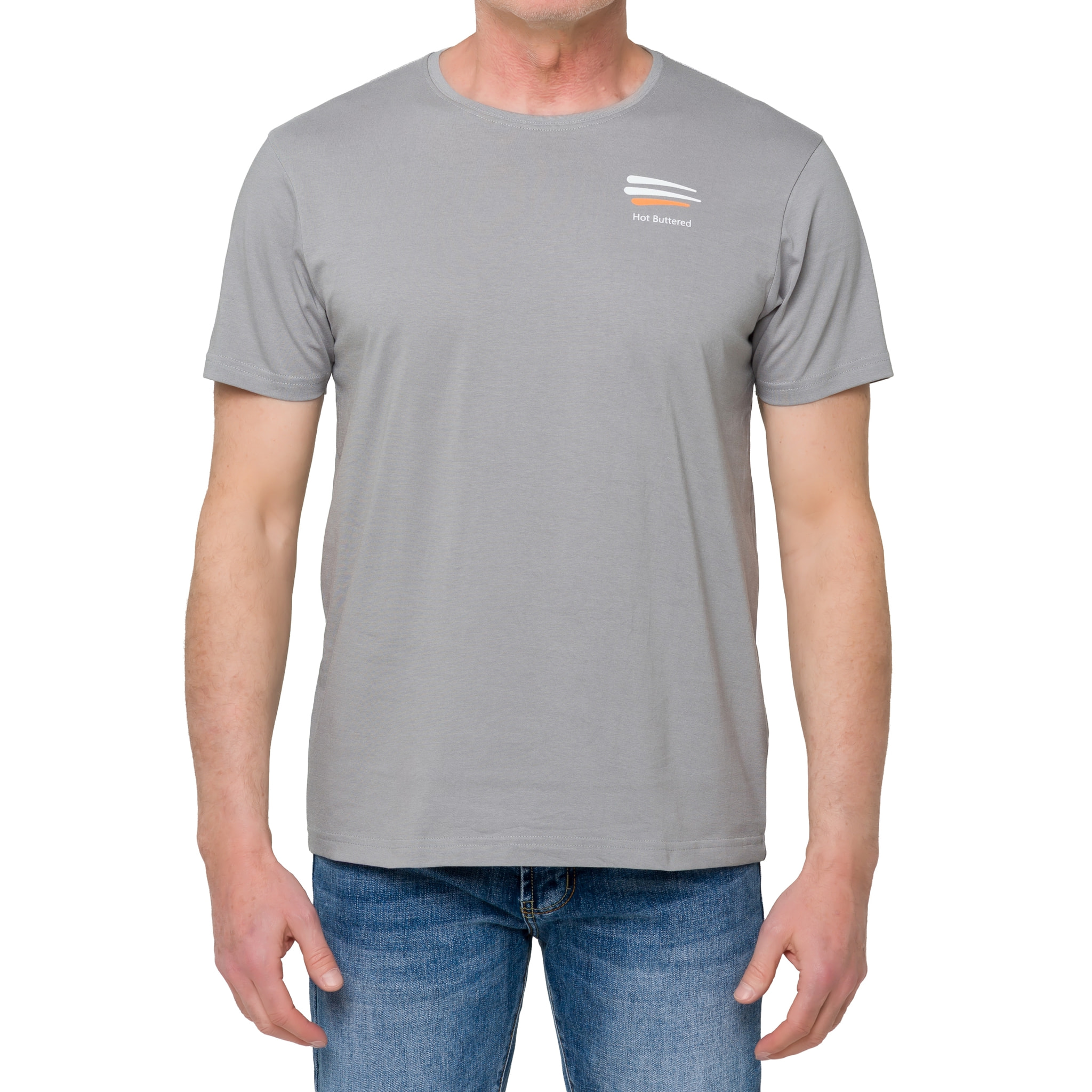 Camiseta de algodón 150 gr Hot Buttered Oceanik Gris