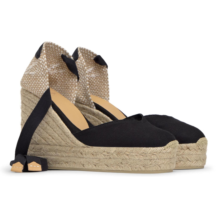 Alpargata Chiara cuña de yute 11cm doble plataforma