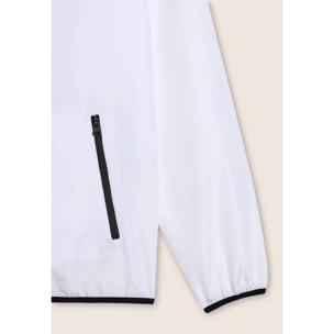 Giacca soft shell con cappuccio regolabile