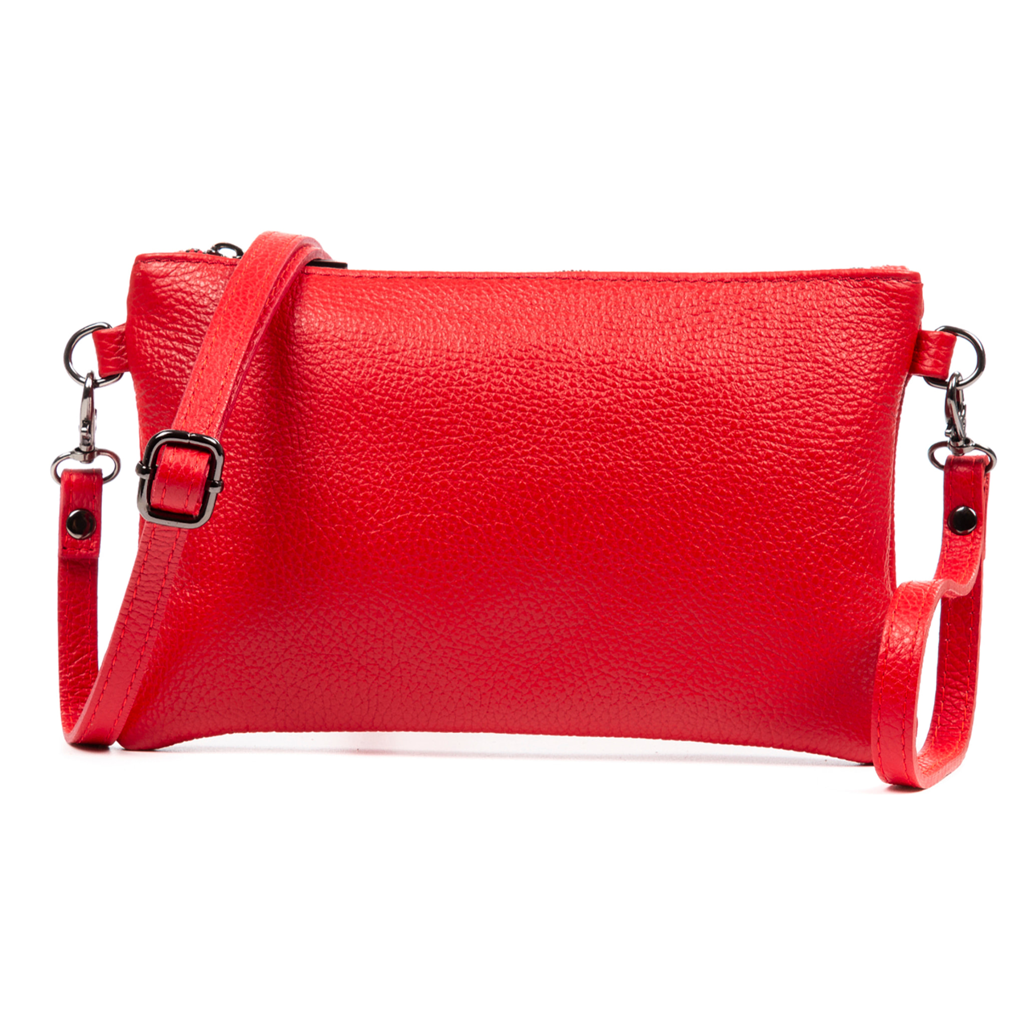 Albenga Borsa a tracolla da donna in pelle autentica finitura dollaro