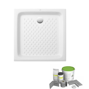 Pack receveur O Novo + Kit d'étanchéité WEDI