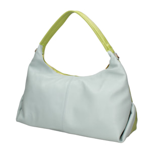 Borsa a spalla da donna In Vera pelle Made in Italy 45x30x16 cm