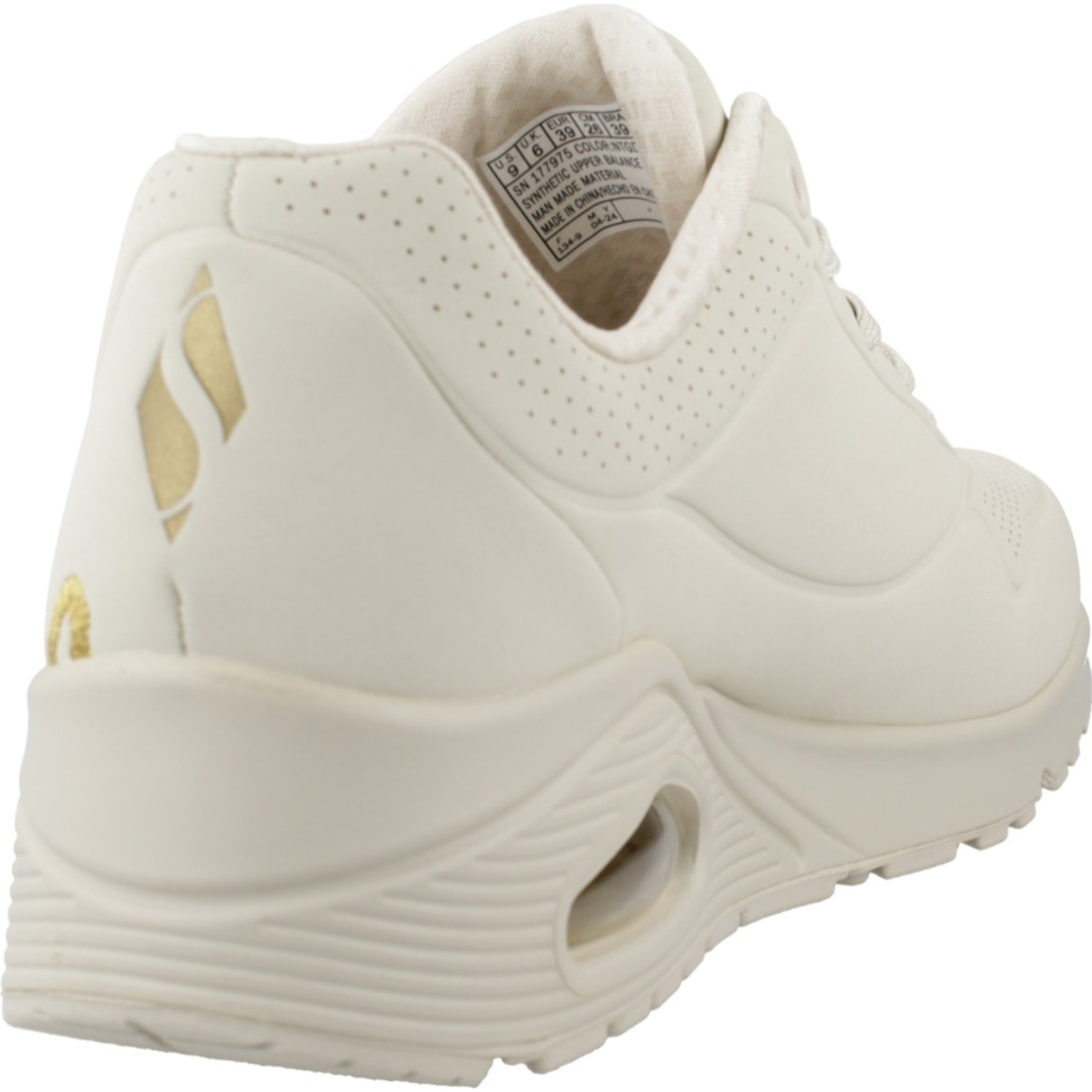 Sneakers de  Mujer de la marca SKECHERS  modelo UNO - GOLDEN HEART White