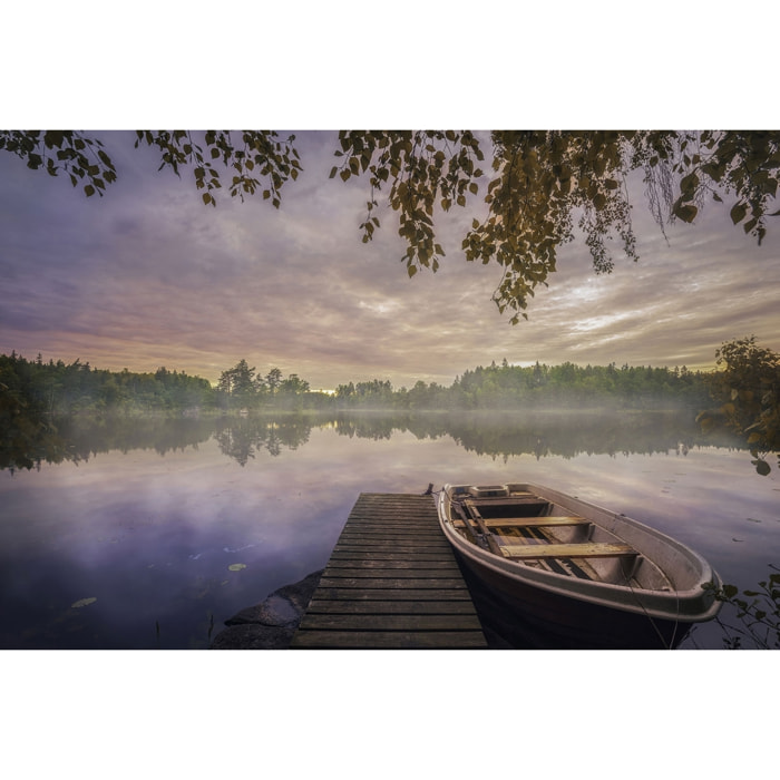 Tableau lacs colorés Tableau alu Dibond