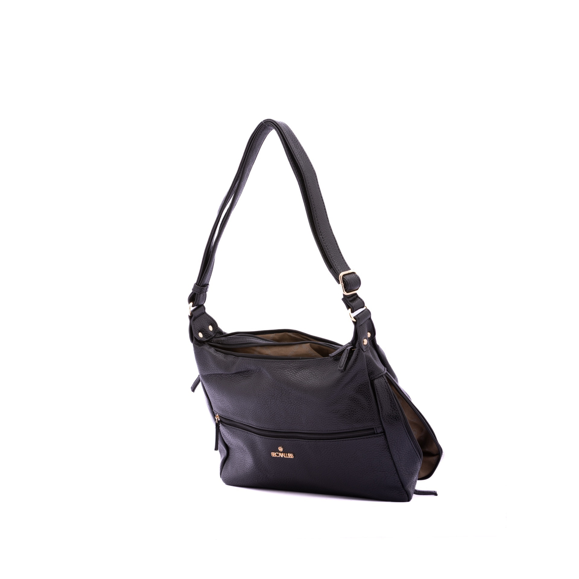 Borsa a spalla da donna - Modello False - Ecopelle - 35.0 x 26.0 x 11.0 cm