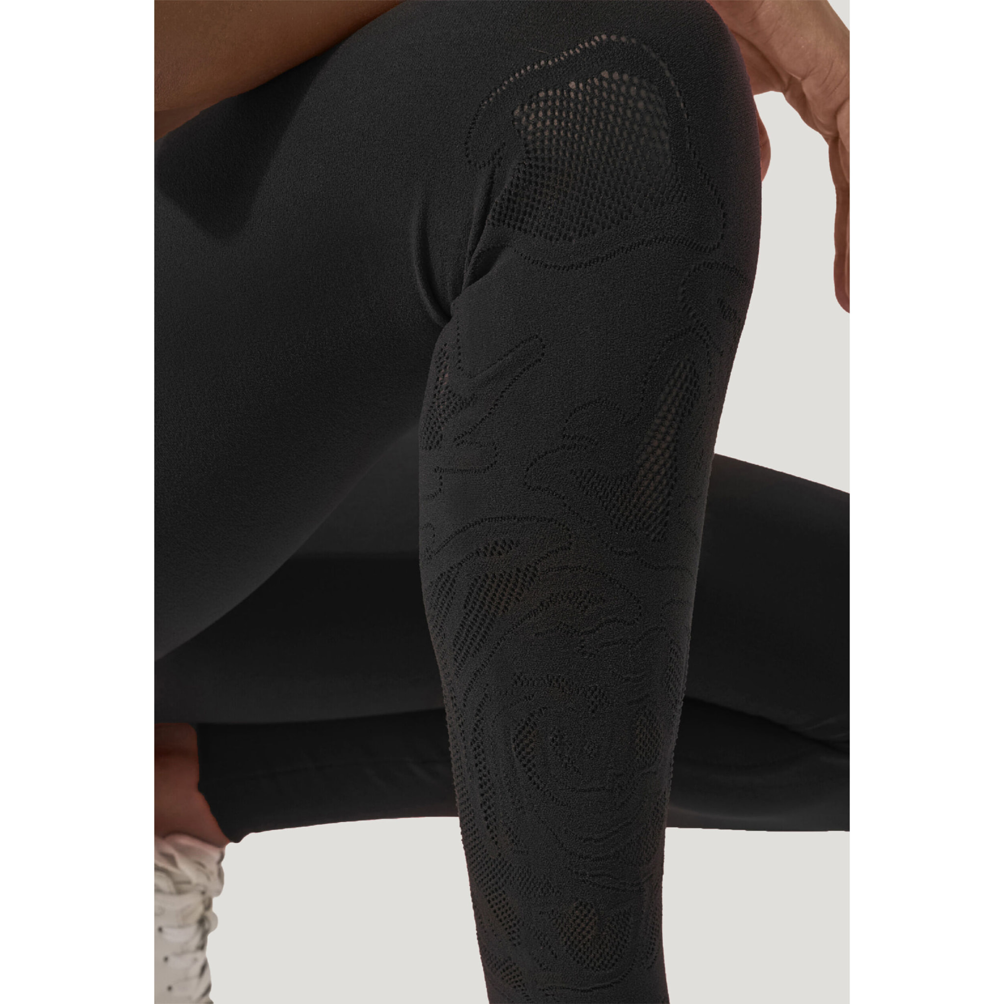 Leggings Rose Net