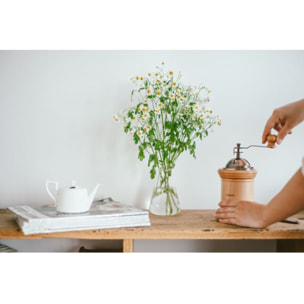 Moulin HARIO manuel en bois naturel 40g