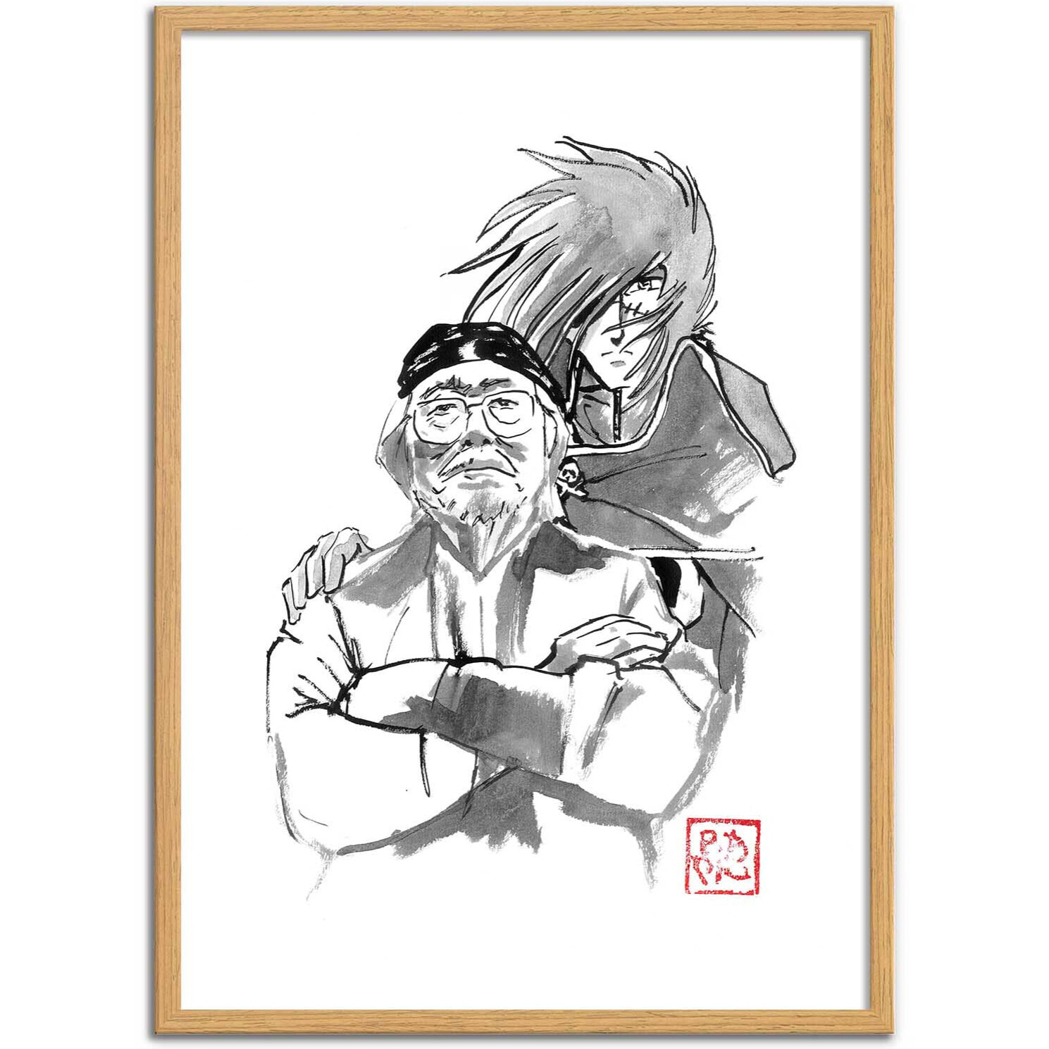 Affiche - Leiji Matsumoto - Pechane Sumie