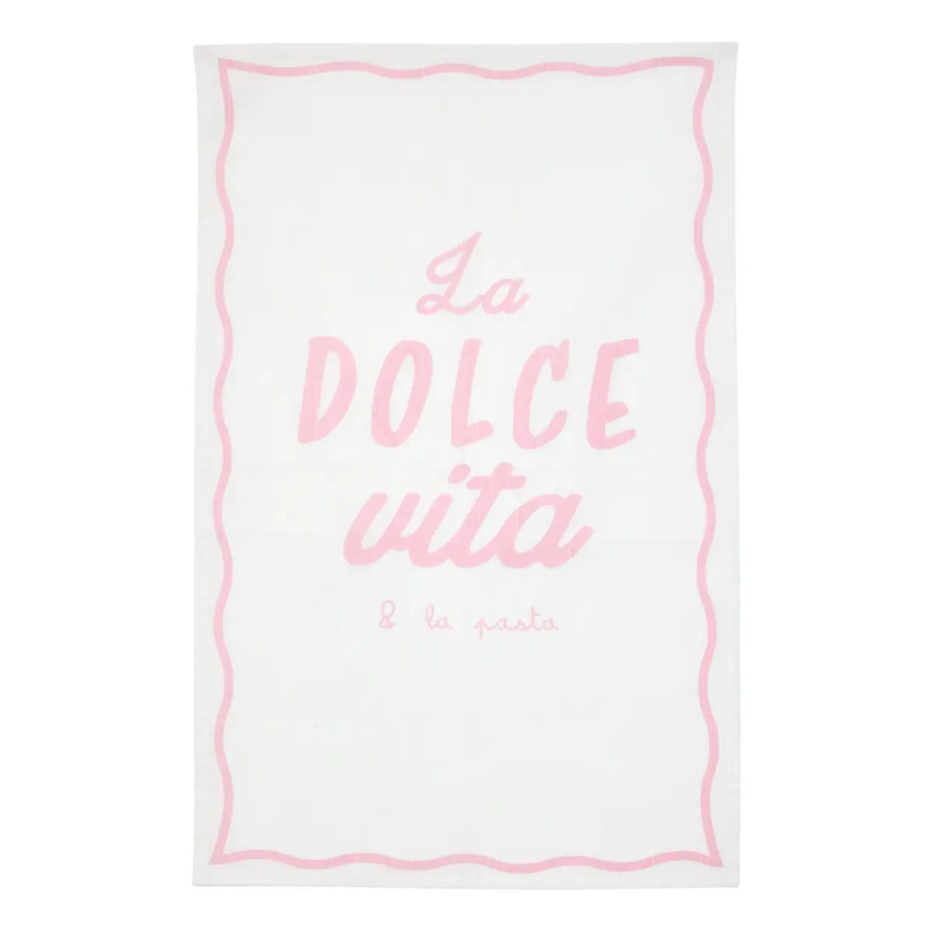 Lot de 3 torchons Della pasta 70x45cm en coton