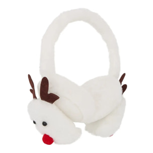 Cache-oreilles de Noël motif renne