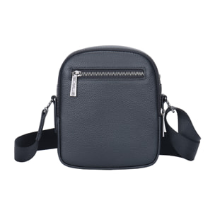 Borsa a tracolla  da uomo In Vera pelle Made in Italy 16x20x9 cm