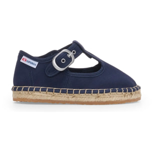 Superga - Alpargatas Niña Azul - 3010 MARY JANE KIDS ESPADRILLAS