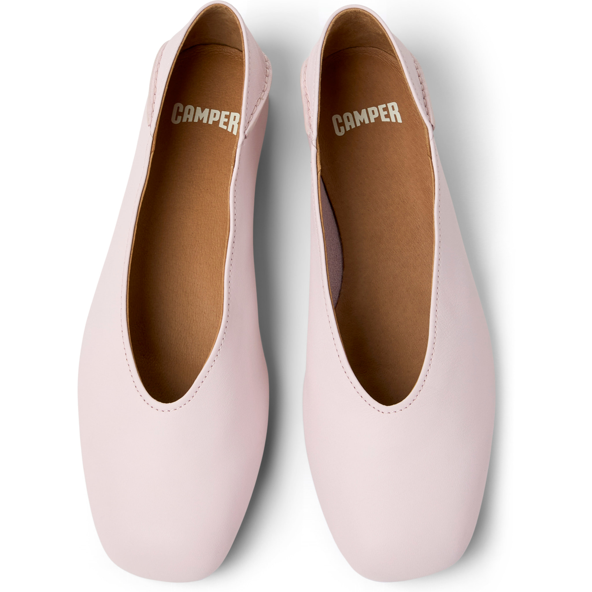 Bailarinas - CAMPER Casi Myra - Rosa - Cuero liso