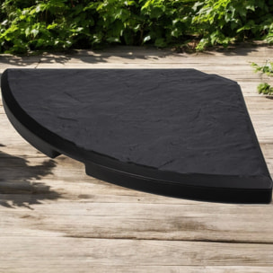 Well home soporte de cemento para sombrilla paragüas de 18kg