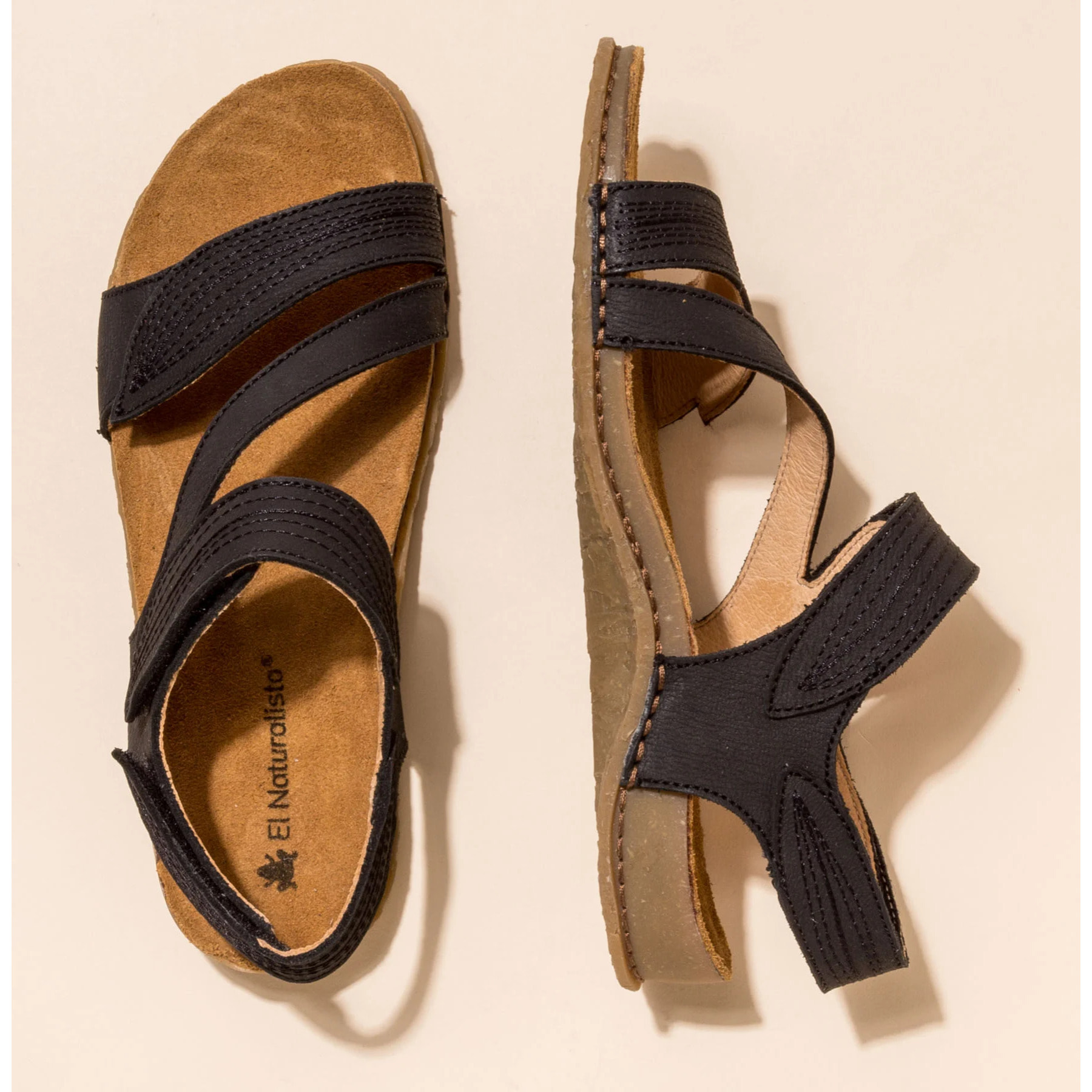 Sandalias N5810 PLEASANT BLACK/PANGLAO color Black