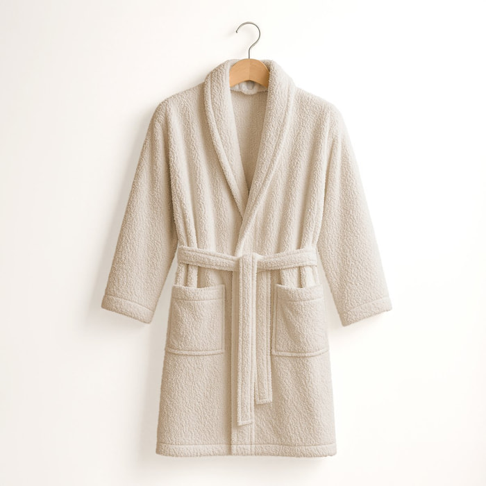 Albornoz - 100% algodón rizo peinado - 420 g/m2