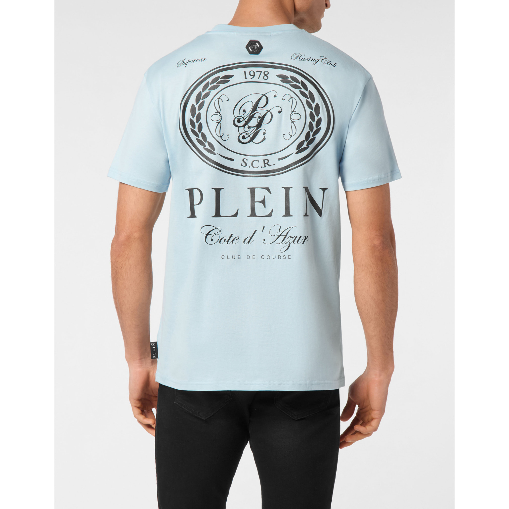 PHILIPP PLEIN T-Shirt Round Neck Ss THE COURSE