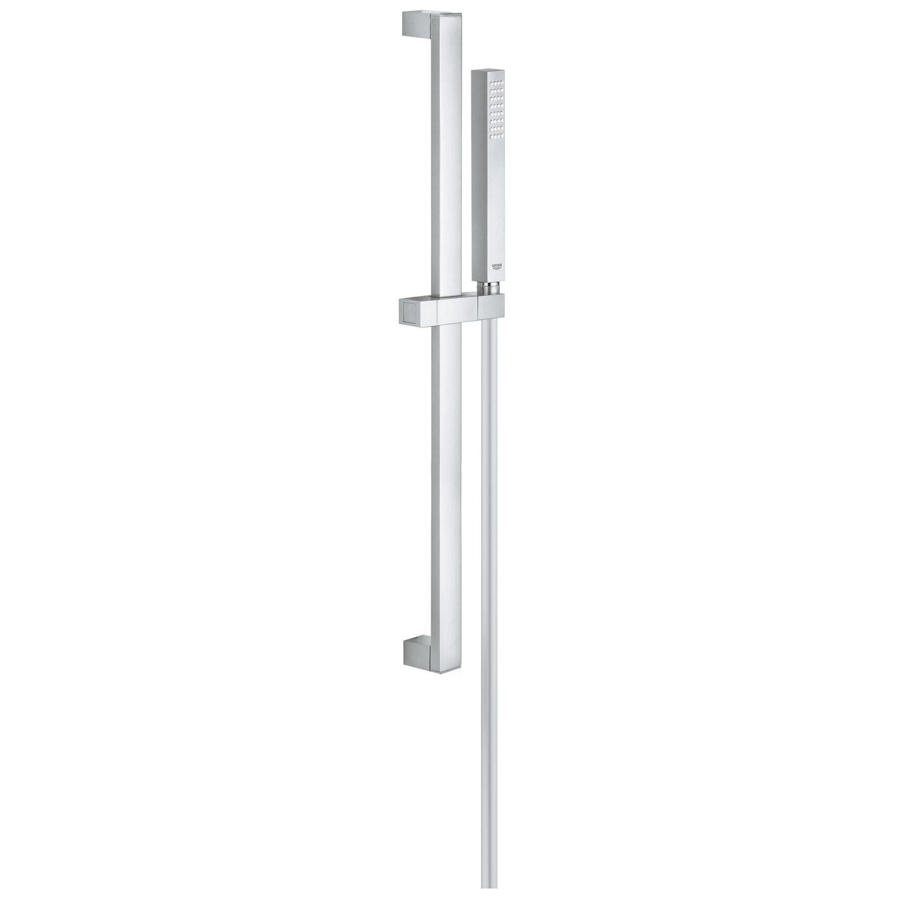 Barre de douche 60cm avec douchette Cube Stick 1 jet