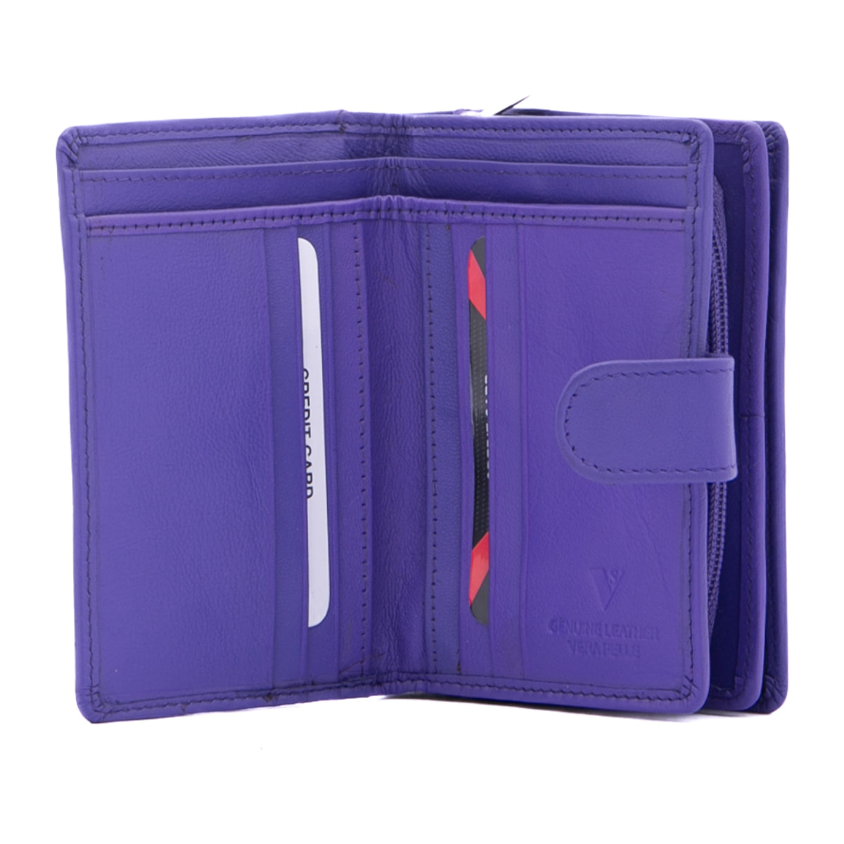 Portafoglio  da donna ecopelle Prodotto Vegano 13x9,5x4 cm