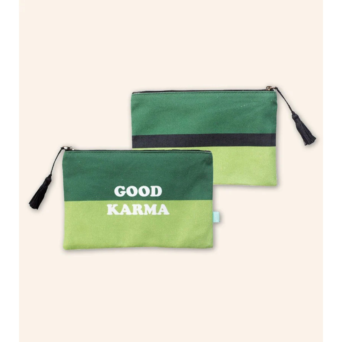 Estuche de tela "Good Karma"