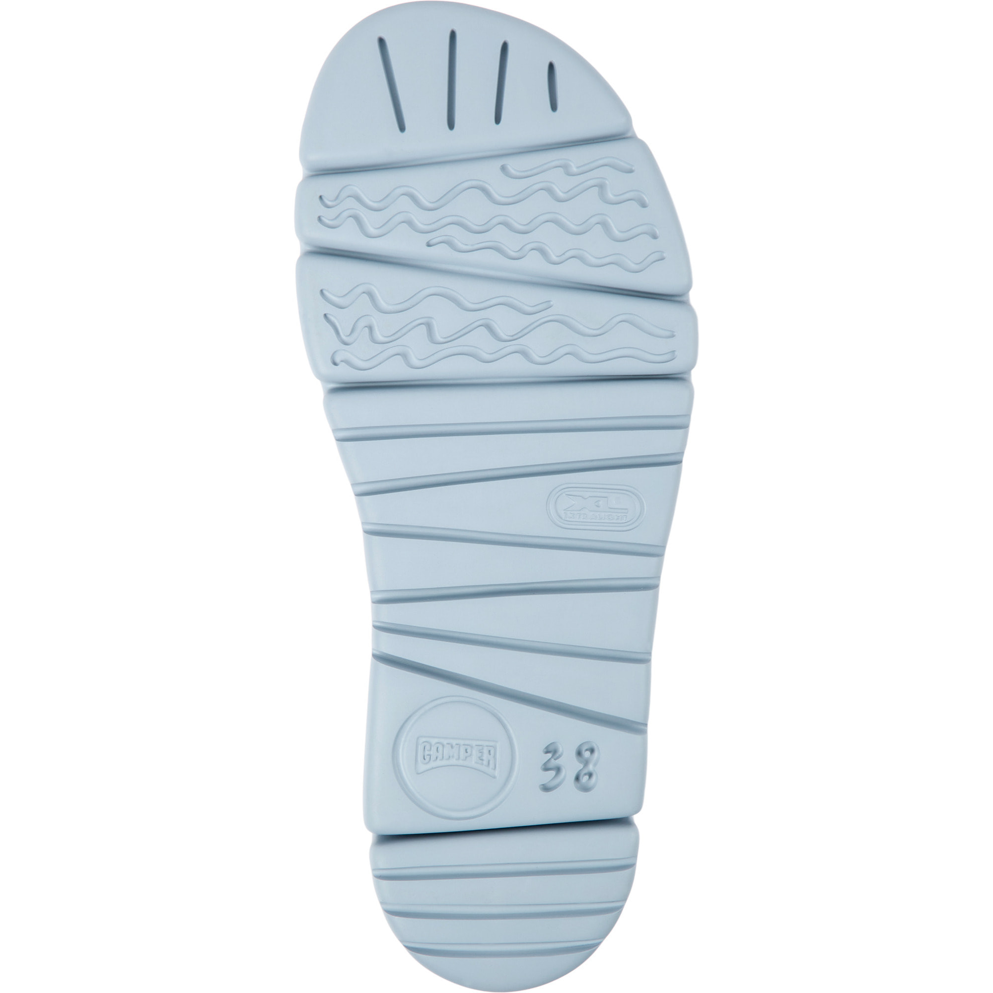 Sandali - CAMPER Oruga - Blu - Pelle nabuk