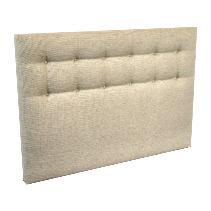 Tête de lit capitonnée SYMBIOSE beige